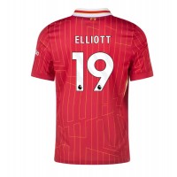 Camiseta Liverpool Harvey Elliott #19 Primera Equipación Replica 2024-25 mangas cortas